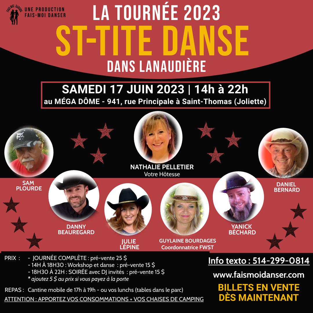 Annonce 17 juin 2023 st tite danse